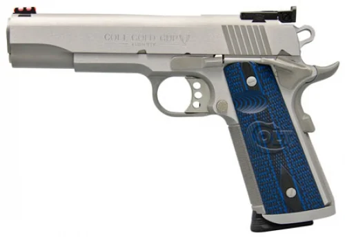 Colt Gold Cup Trophy Competition 9mm Stainless/Silver Pistol