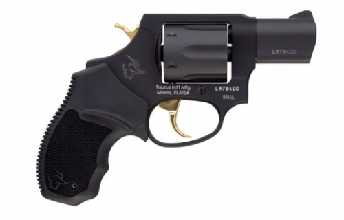 Taurus 856 Ultra-Lite Black/Gold .38 Special Revolver