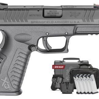 Springfield XDM 9mm 3.8 Full-Size Black Instant Gear Up Package with 5 Mags, Range Bag, Holster and Mag Pouch - Firearms - Hernandez Tactical